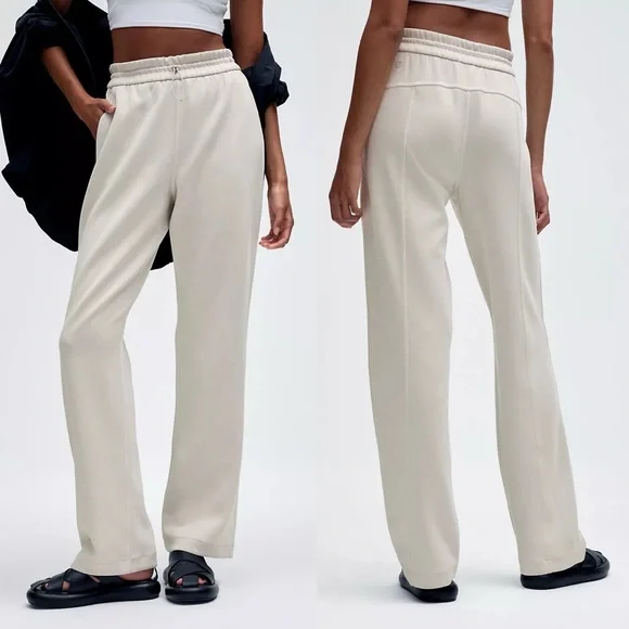 ✅SOLD✅ LuluLemon Softstreme High-Rise Breathable Pant Off White (Bone) US - Picture 1 of 11